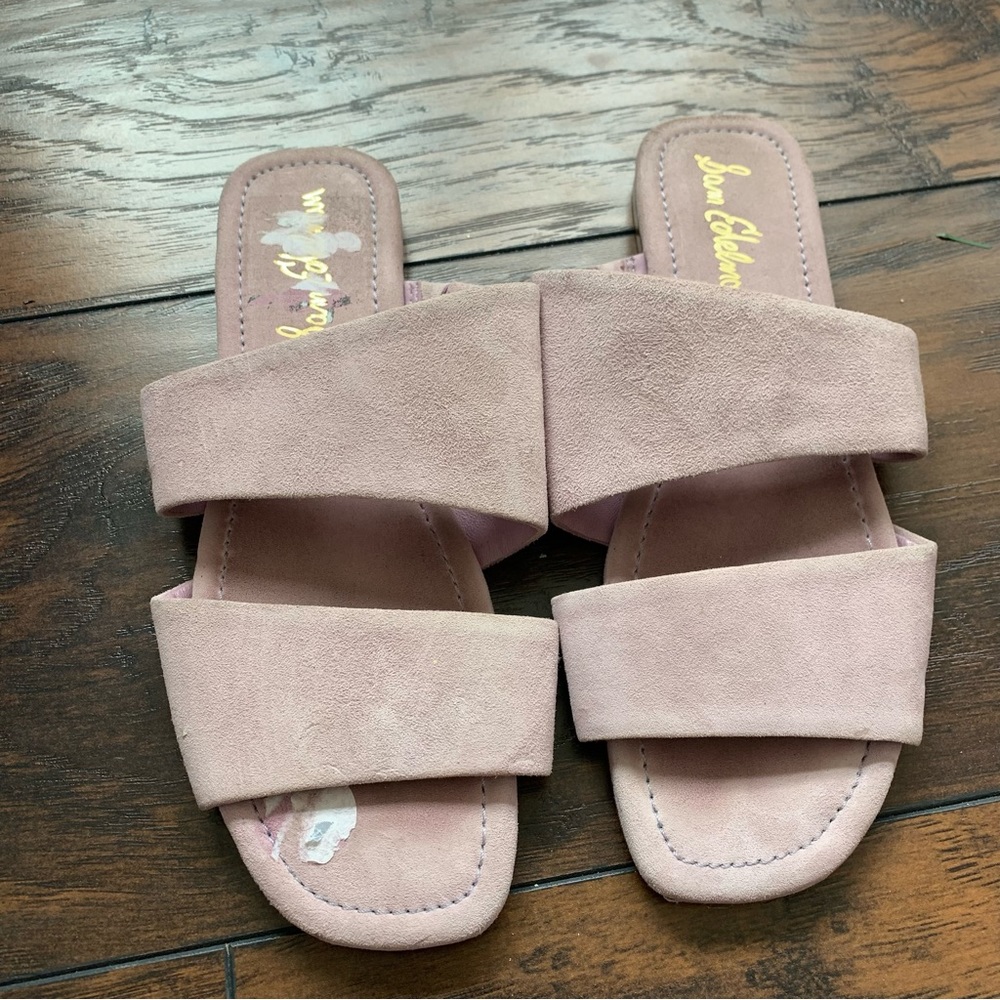 Sam Edelman | Lavender Suede Purple Slide Sandals sz 7